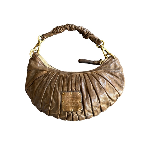 Shoulder Bag "LUNA" in khaki - Picture 2 of 6